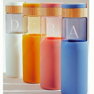 Anthropologie Sienna Monogram Water Bottle